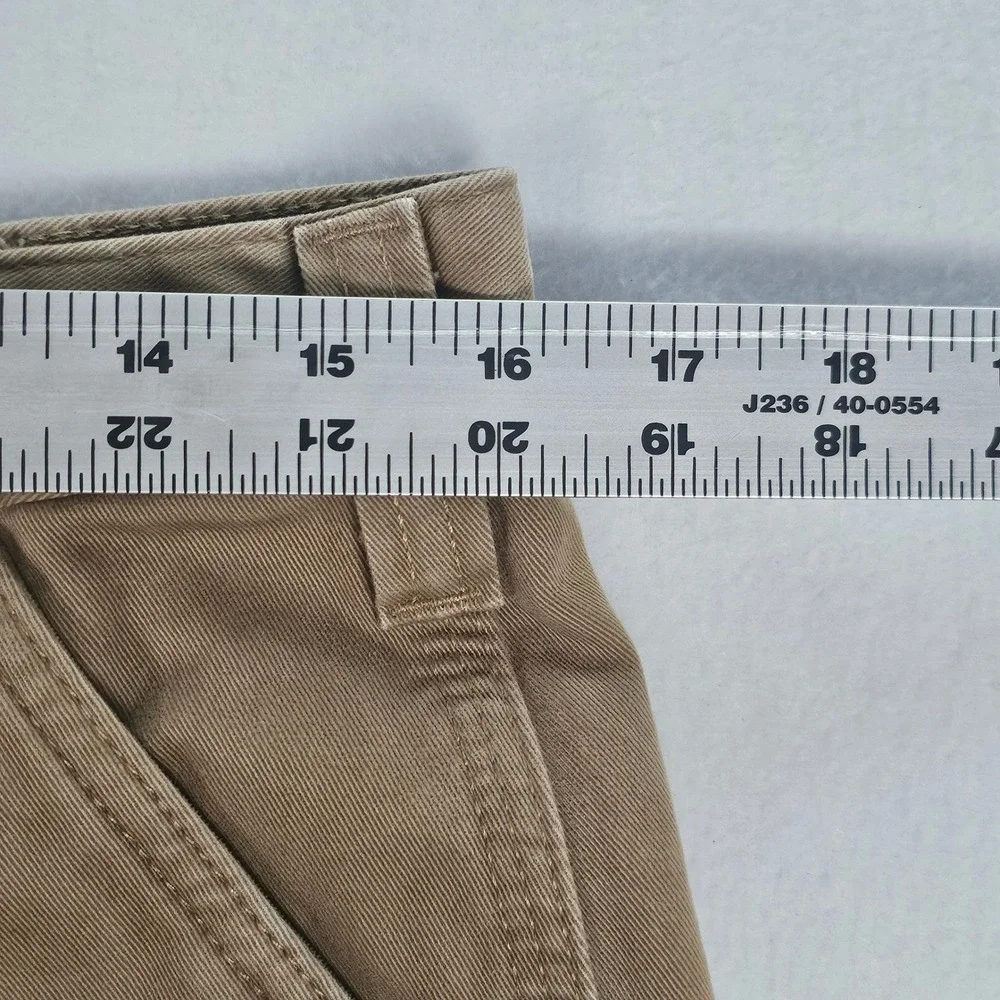 Carhartt Mens 34x34 Flannel Lined Relaxed‎ Fit Work Pants Tan Brown 100070-283